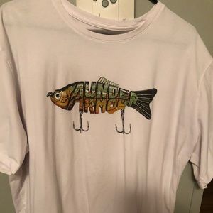 Under Armor T-shirt fishing lure